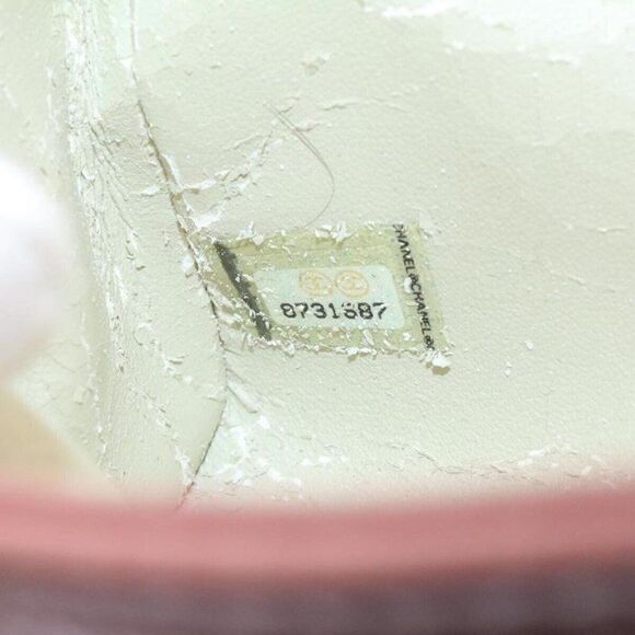 CHANEL COCO Mark Coin Purse Pouch Leather Pink CC - Picture 11 of 15